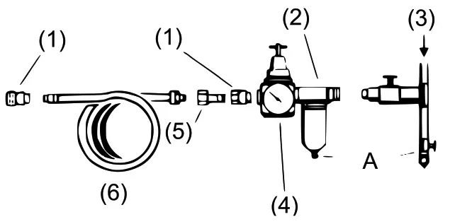 WILDANGER TECHNIK 51726 Compression Pressure Tester - fig