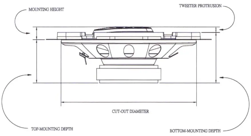 JENSEN JS69T Car audio speakers - fig 2