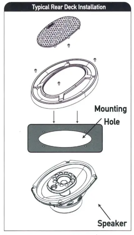 JENSEN JS69T Car audio speakers - speakers
