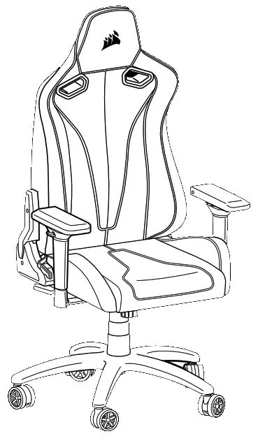 CORSAIR TC200 Gaming Chair 1