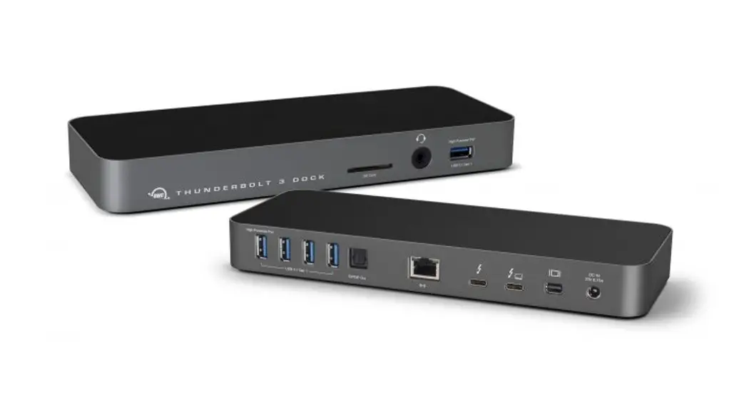 Owc Thunderbolt 3 Dock User Guide Owc Thunderbolt 3 Dock User Guide