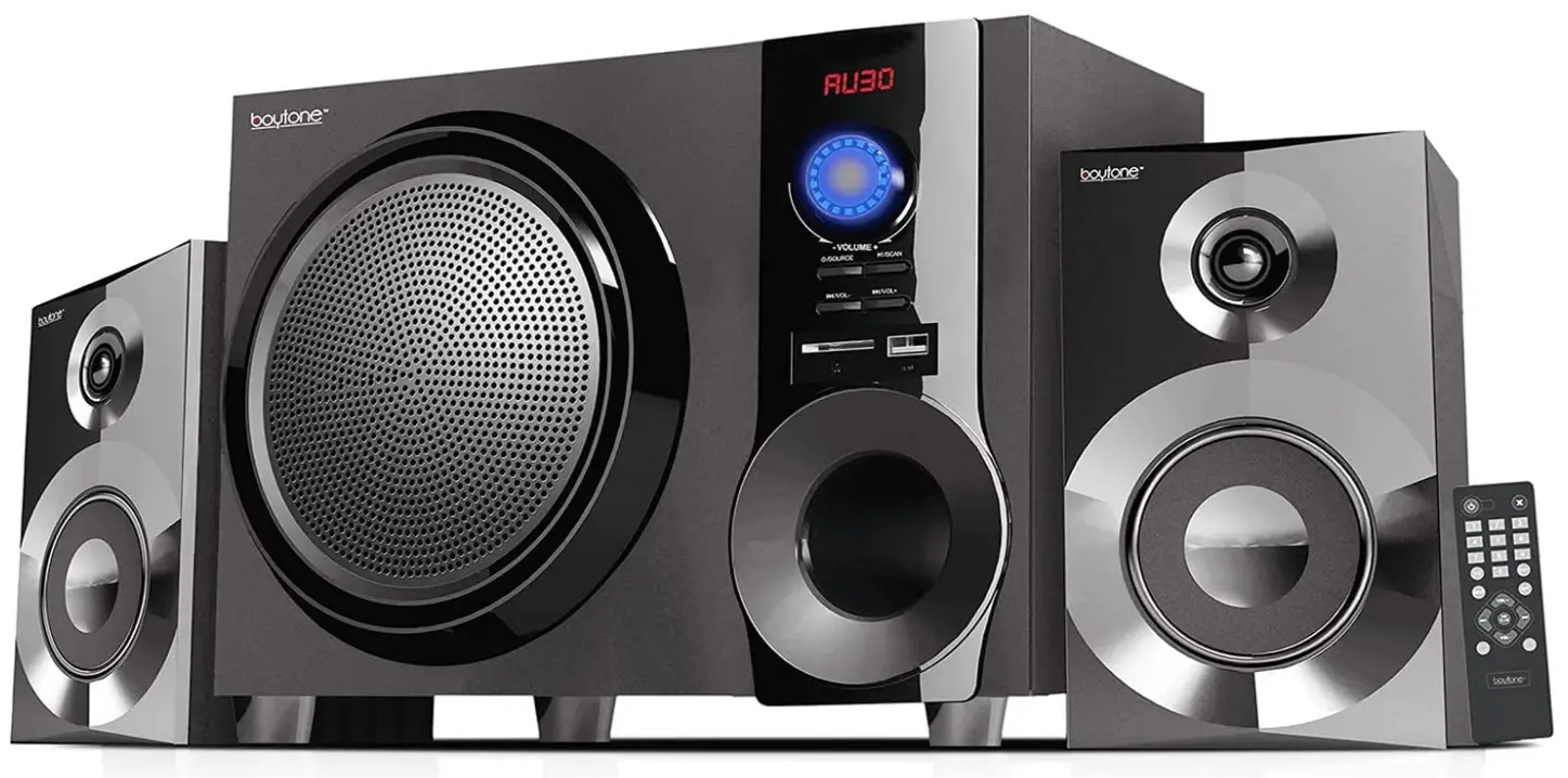 Boytone-BT-225FB-Wireless-Bluetooth-Stereo-Audio-Speaker-Bookshelf-System-imgg