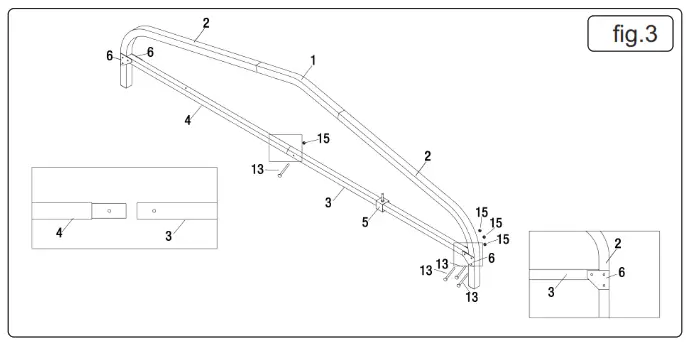 SEALEY FGE01 EXTENDING STEEL GARAGE EXTENSION -fig.3