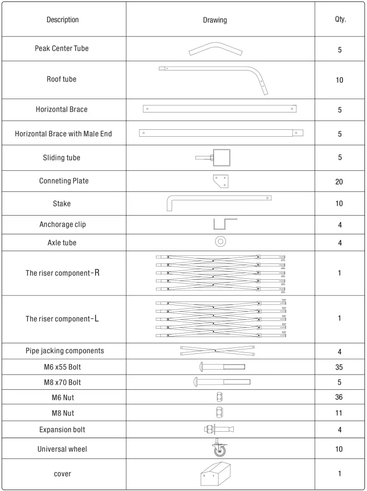 SEALEY FGE01 EXTENDING STEEL GARAGE EXTENSION