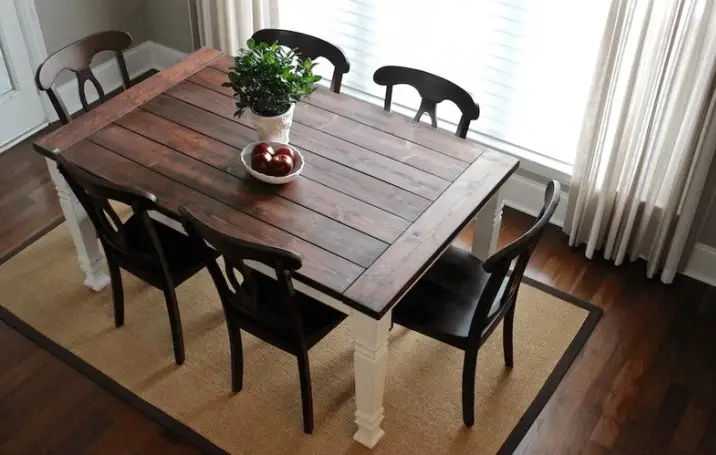 FARMHOUSE HY01724Y Kitchen Table Set Instruction product