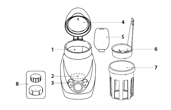 DrBrown s AC147 Deluxe Bottle Warmer and Sterilizer fig 1
