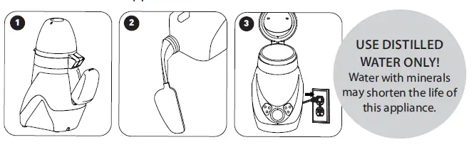 DrBrown s AC147 Deluxe Bottle Warmer and Sterilizer fig 2