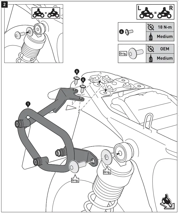 SW MOTECH BC HTA 11 928 20000 Side Saddlebags - fig 1