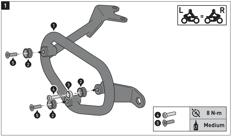 SW MOTECH BC HTA 11 928 20000 Side Saddlebags - fig