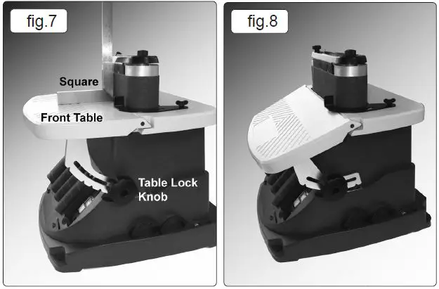 SEALEY SM1300 Oscillating Belt Spindle Sander-8