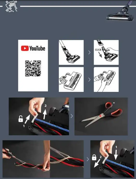 Rowenta RH9639WO Handstick Cordless XForce 860 Allergy - FIG 21