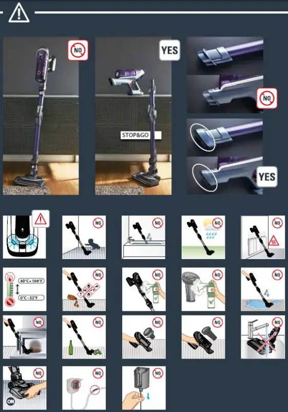 Rowenta RH9639WO Handstick Cordless XForce 860 Allergy - FIG 22