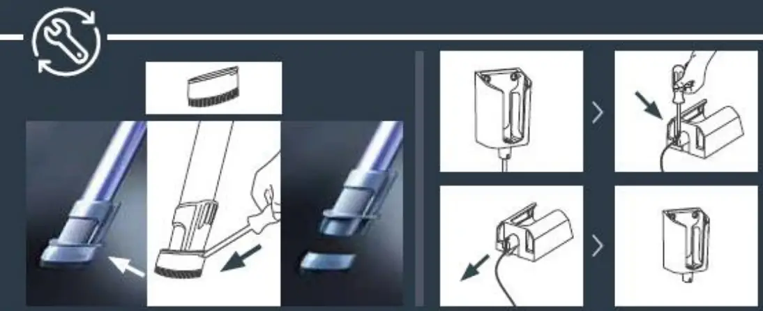 Rowenta RH9639WO Handstick Cordless XForce 860 Allergy - FIG 23