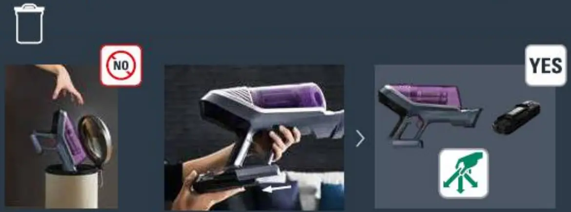 Rowenta RH9639WO Handstick Cordless XForce 860 Allergy - FIG 25