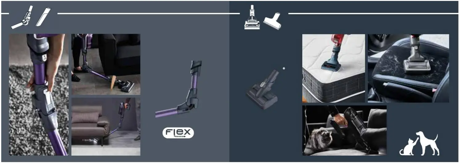 Rowenta RH9639WO Handstick Cordless XForce 860 Allergy - FIG 3