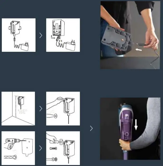 Rowenta RH9639WO Handstick Cordless XForce 860 Allergy - FIG 9