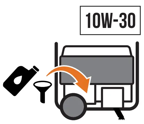 CHAMPION 201157 3650W Dual Fuel Electric Start Generator-Add oil