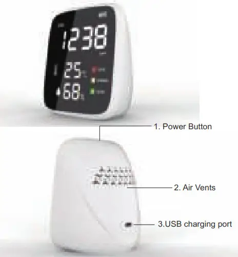 SIXIN Air Quality Monitor- Start Up