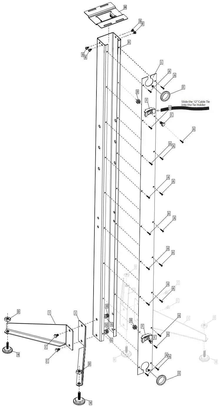 BLICHMANN ENGINEERING BL904 Command Stand - Assembling the Stand