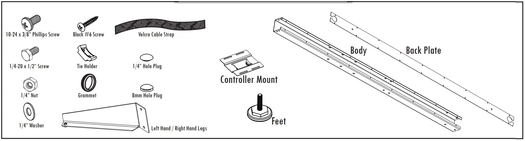 BLICHMANN ENGINEERING BL904 Command Stand - Whats In the Box