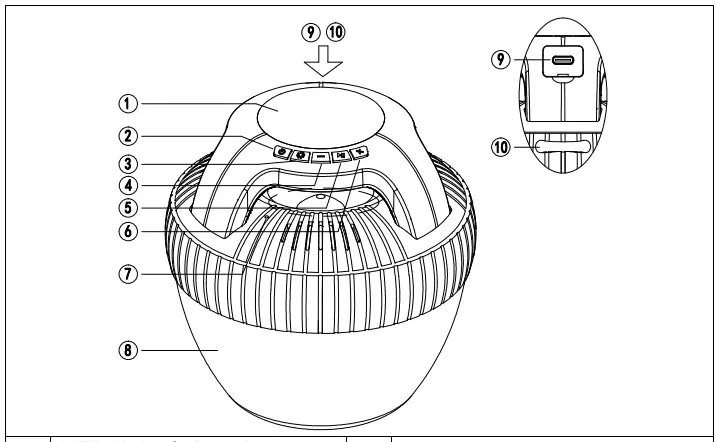 TECHNAXX BT-X60 Music Man Pool Speaker-fig2