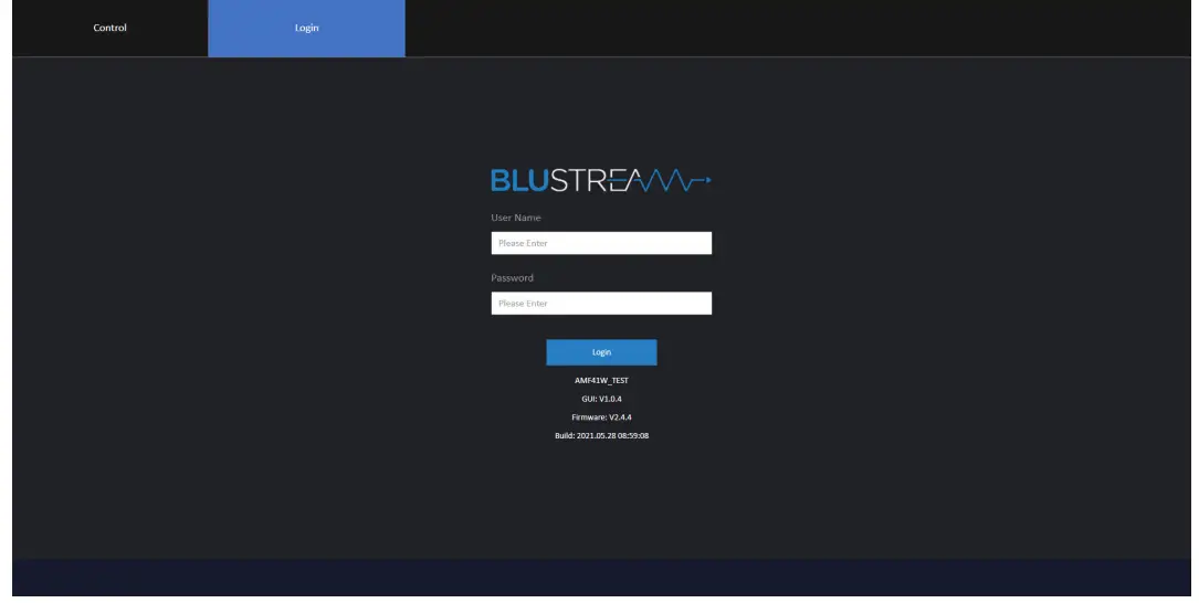 BLUSTREAM AMF41W Multi Format Presentation Hub - setting 12