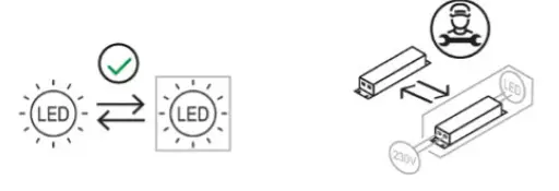 Knightsbridge-BF1430EM-6000K-291mm-Emergency-LED-Bulkhead-fig-3