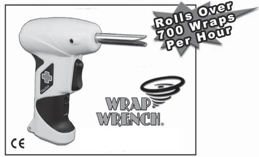 WRAP WRENCH B00JE3S0SI Professional Sports and Medical Wrap and Bandage Roller