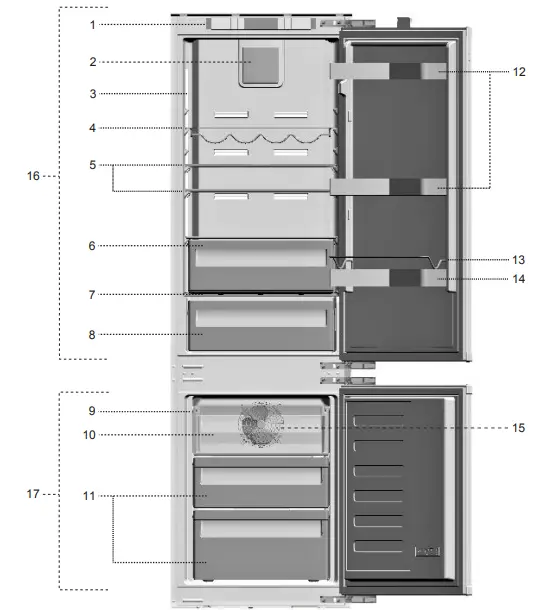 GRUNDIG-GKNI-25742-FN-Refrigerator-fig-1