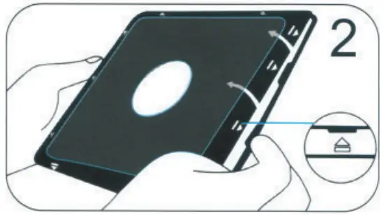 CTA PAD-AUTICC Vehicle Mount with Inductive Charging Case Kit - internal hard