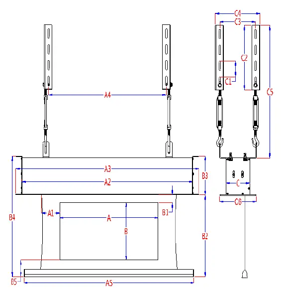 ELITE-SCREENS-ITE84VW3-E30-In-Ceiling-Electric-Motorized-Front-Projection-Screen-FIG-1