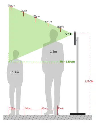 ZKTeco SpeedFace V5L QR Series Visible Light Facial Recognition Terminal - 6