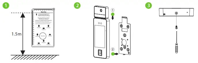 ZKTeco SpeedFace V5L QR Series Visible Light Facial Recognition Terminal - 7