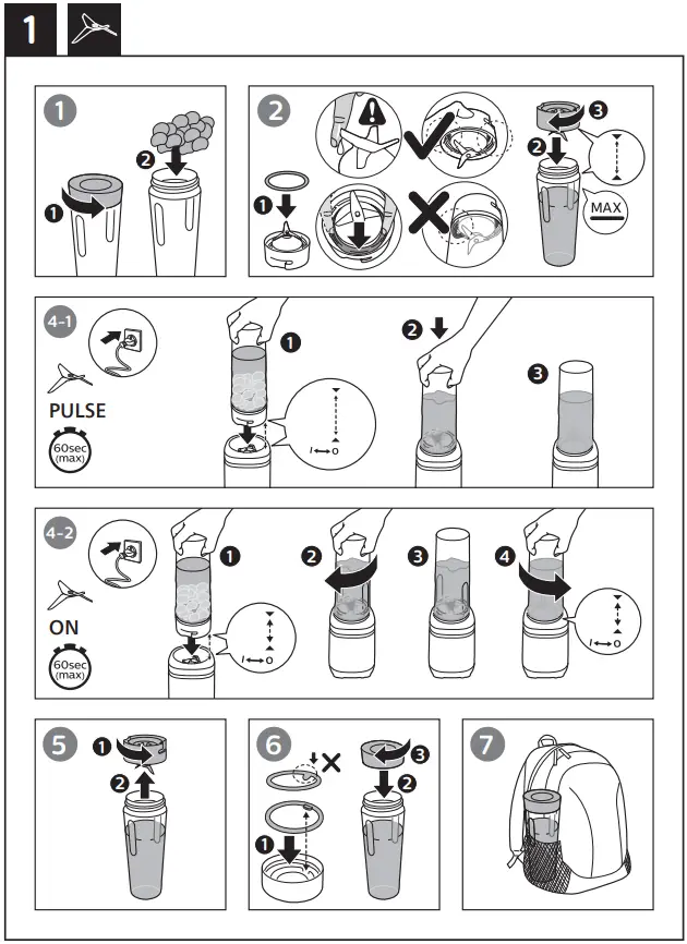 PHILIPS HR2500 Eco Conscious Edition Blender - FIG 1