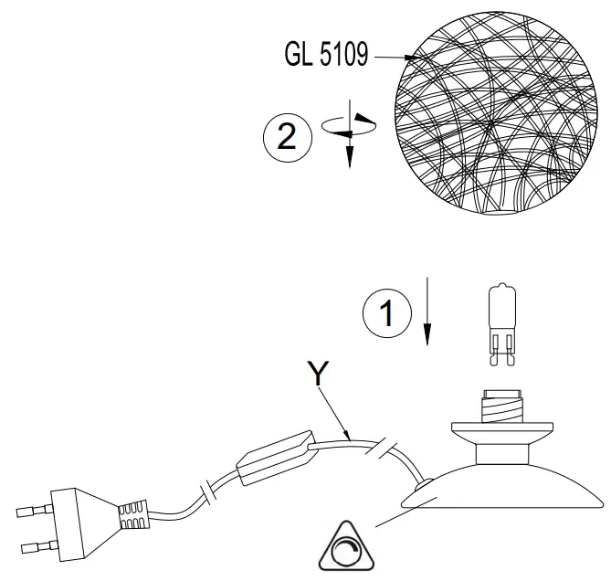 Paul Neuhaus 4794 55 01 WOMBLE Table Lamp - fig
