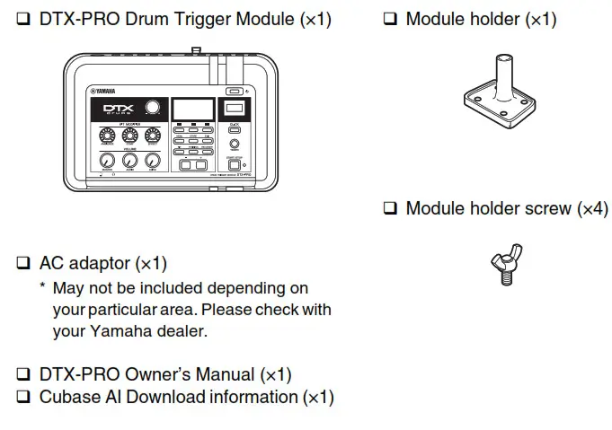 DTX-PRO Drum Trigger Module