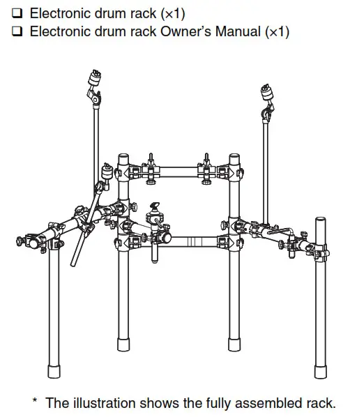 Electronic drum rack Owner’s Manual