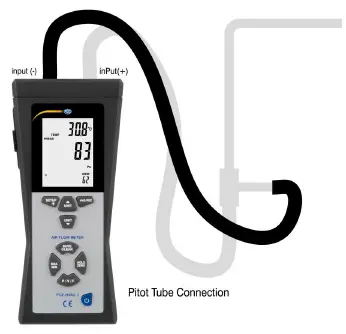 PCE HVAC-2-Anemometer - air-flow-meter-08