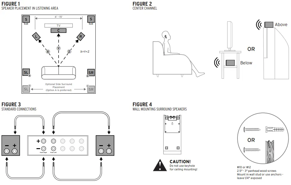 Klipsch R-34C -Powerful-Detailed-Home-Speaker-Set-fig- (2)