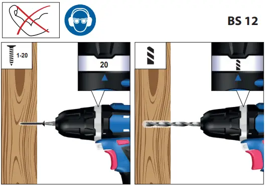 Gude BSB 12 Cordless Drill Driver-fig12