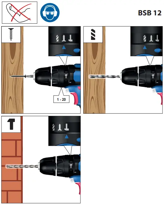 Gude BSB 12 Cordless Drill Driver-fig13