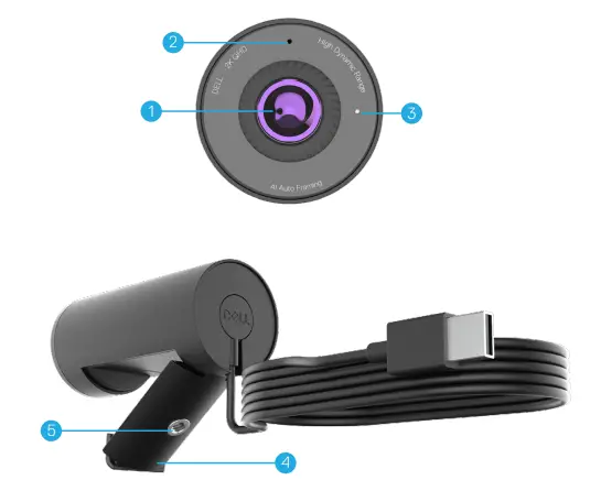 DELL WB5023 Pro Webcam-2