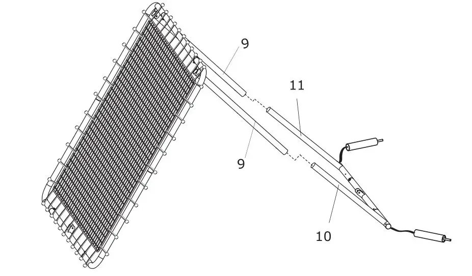 EXIT Kickback HL Rebounder - Slip the Rear Right Pipe (11) and the Rear Left Pipe