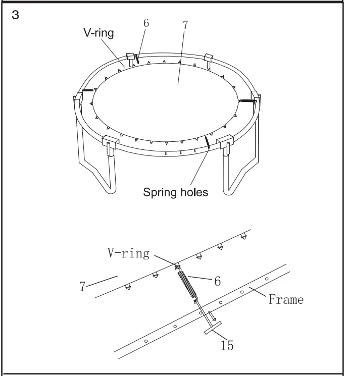 Jump King BZJP55Y 55in My First Trampoline - FIGURE 13