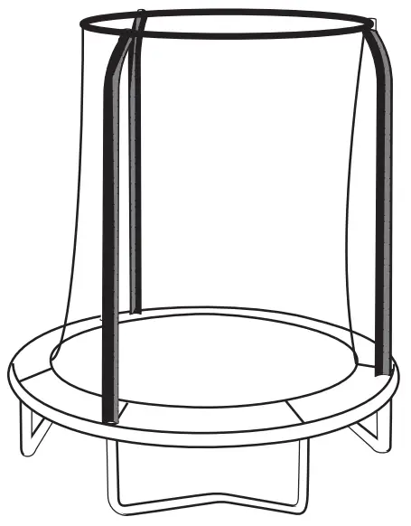 Jump King BZJP55Y 55in My First Trampoline