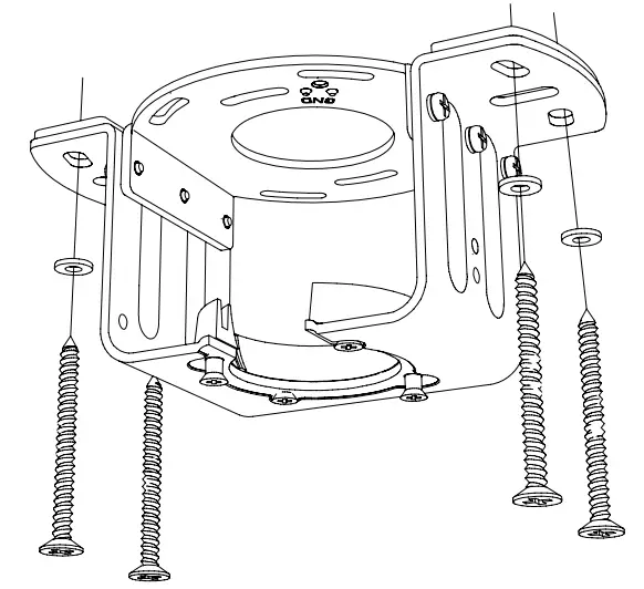 IHOMEadore A556606CA110V Indoor Brown Caged Ceiling Fan fig 9