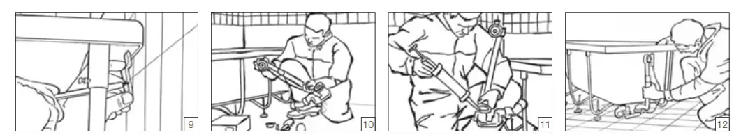 VitrA 52510001000 Tap Hole Single Ended Bath - floors