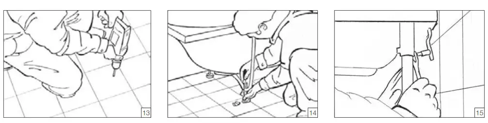 VitrA 52510001000 Tap Hole Single Ended Bath - fig