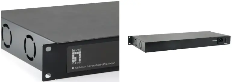 level one GEP 2421W150 24 Port Gigabit PoE Switch - 1
