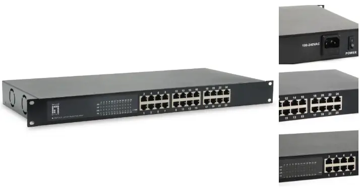 level one GEP 2421W150 24 Port Gigabit PoE Switch